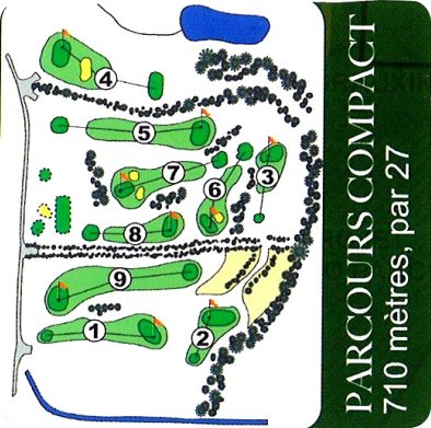 Map of the Compact course