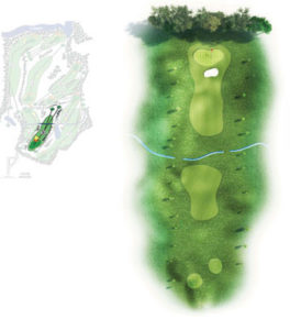 Map of the 9 hole course